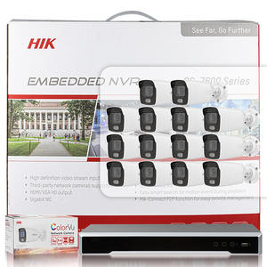 Kit système de caméra réseau à balle fixe 16 PoE 4K 16 canaux 1U NVR DS-<span class=keywords><strong>7616NI</strong></span>-<span class=keywords><strong>I2</strong></span>/16P 4MP ColorVu avec micro intégré - Product Image 4