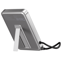 Pengisi Daya Nirkabel Magnetik 15W, Power Bank Portabel, Baterai Li-Polymer, Antarmuka Tipe-C. Satu Perangkat Serbaguna