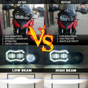 Projecteur LED pour motos, pour <span class=keywords><strong>BMW</strong></span> F650GS, F700GS, F800GS, ADV Adventure, <span class=keywords><strong>F800R</strong></span>, installation de feux 72 pouces, nouvelle collection - Product Image 3
