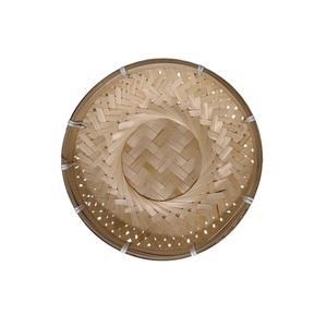 Panier en <span class=keywords><strong>bambou</strong></span> de qualité supérieure, panier tissé à la main, décoration murale pour la décoration de la maison, pour les détaillants, les distributeurs d'artisanat et les entreprises de cadeaux - Product Image 1