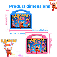 Tablette pour enfants 10,1 pouces 4G LTE Android 12 Double SIM Écran IPS 3 Go + 64 Go Jouet éducatif Cadeau pour enfants Anniversaire Noël OEM ODM