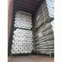Vis de fondation sur mesure CE 2,75 mm, 3 mm, 3,5 mm, galvanisées, pour système de montage solaire
