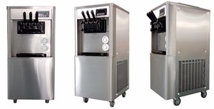 Machine à crème glacée <span class=keywords><strong>commerciale</strong></span> automatique, 3 saveurs, sorbetière, Glace, crème glacée italienne, fabrication de glaces - Product Image 5