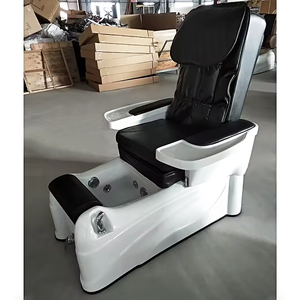 Fauteuil de manucure et pédicure de luxe rose avec repose-pieds intégré, modèle 2019, pour salon de beauté, prix abordable - Product Image 1