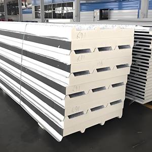 פו סלע בידוד צמר בידוד כריך לוח גג גיליון פלדה מגולוון פלדה גלי - Product Image 6