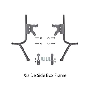 Support latéral pour valises Honda CB500SF en alliage d'aluminium, support latéral modifié pour valises <span class=keywords><strong>SHAD</strong></span>, support d'isolation pour sacoche latérale - Product Image 2