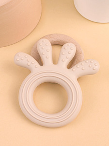 ยางกัด<span class=keywords><strong>ปลา</strong></span>หมึกซิลิโคนเกรดอาหารสำหรับเด็ก ยางกัดซิลิโคนแท่งสำหรับเด็ก ขายส่ง - Product Image 6