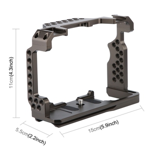 Stabilisateur de cage pour caméra vidéo <span class=keywords><strong>Sony</strong></span> A7 III & A7M3 / A7R3 & <span class=keywords><strong>A7R</strong></span> III, sans poignée - Product Image 2