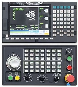 HS 46C Slant Bed Horizontal Gang-Type CNC Lathe with Single Spindle for Medium Duty High-Volume Turning of <b>Bar</b> Stock Small Parts - Product Image 2