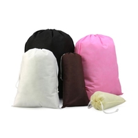 Haute qualité personnalisé Non-tissé tissu cordon sac à main bijoux cadeau Promotion pochette sac à poussière couverture emballage impression produit