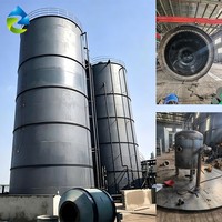 Réacteur anaérobie haute performance IC, équipement de traitement des eaux usées industrielles, pompe à moteur pour la digestion anaérobie, tour de digestion anaérobie