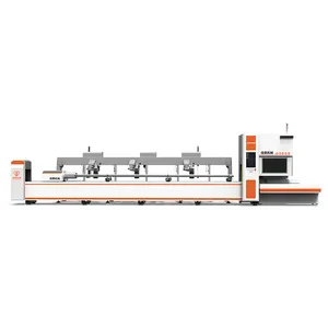 Jiading Laser da China fábrica Excelente máquina de corte de tubos de metal a laser de fibra óptica CNC cortador de tubos a laser de fibra