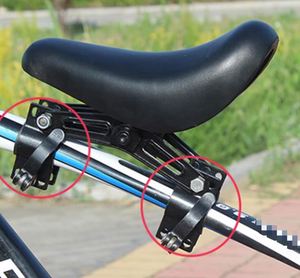 Siège avant de vélo pour enfant, siège de sécurité pour bébé, coussin amovible rapidement, pour vélos de route, cadre parent-enfant, simple et durable - Product Image 5