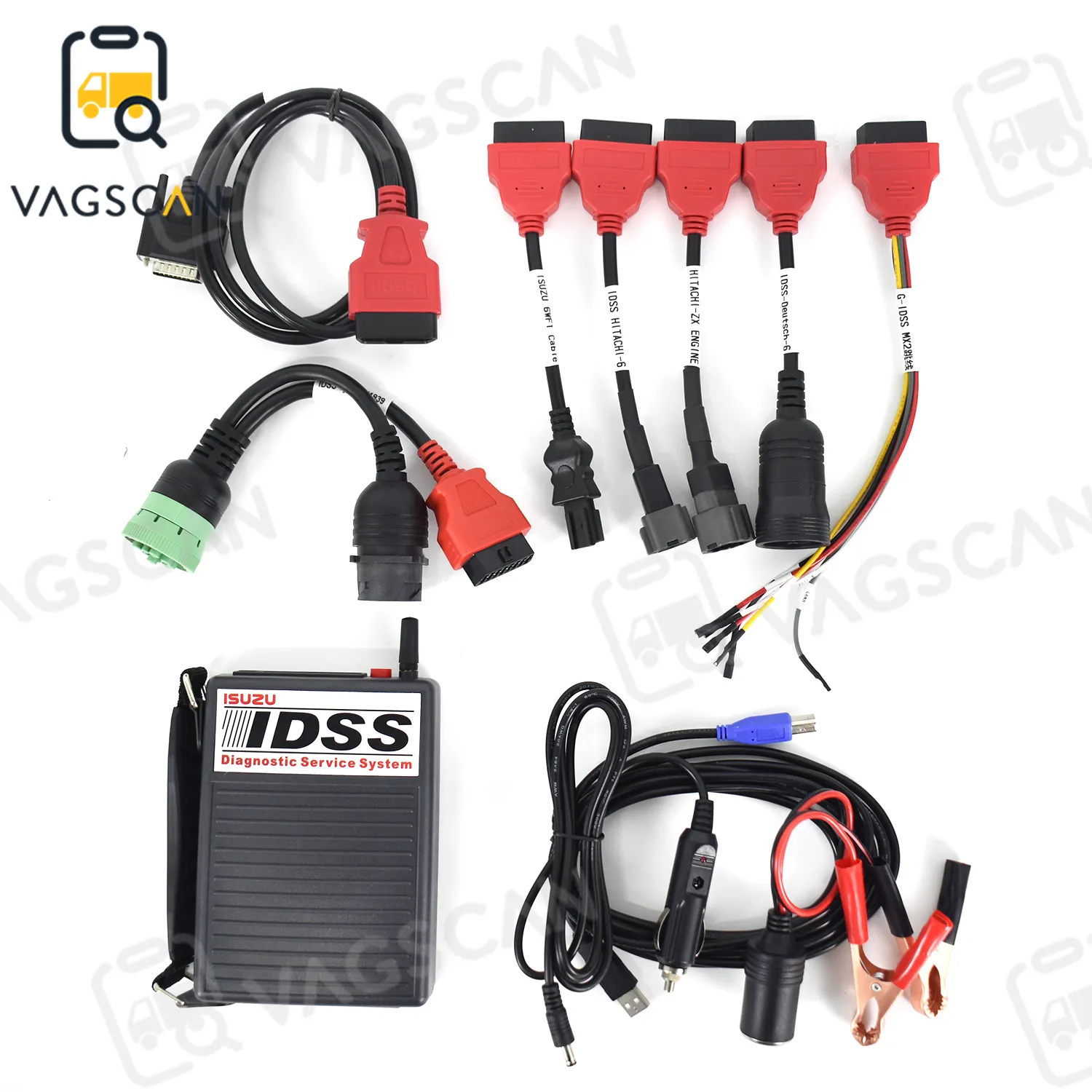 For excavator IDSS III G-IDSS E-IDSS For ISUZU Diesel Engine Truck Excavator Commercial Vehicles EURO6/EURO5 Diagnostic Tool