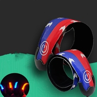 Brassards de sport LED rechargeables par USB Bracelets de sécurité réfléchissants LED pour l'exercice et le plaisir