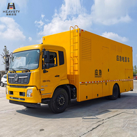 Générateur mobile diesel automatique HEAVSTY, camion 4x2, véhicule d'alimentation d'urgence, 6200 ml, 154 kW, Dongfeng CLD5180XDYDF6, 18T GVW