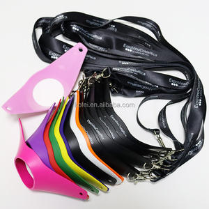 KofeiカスタムストラップネックストラップPVCシリコンワイングラスホルダー付き - Product Image 2