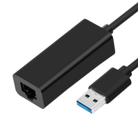 Adaptor Kabel USB 3.0 Gigabit Lan Tipe C USB 3.0 ke RJ45 Gigabit Ethernet - Konverter Jaringan Tipe-C 10/100/1000Mbps