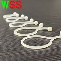 Petit pack personnalisé 94V0 Clip de câble en plastique personnalisé 94V2 Clip de câble Fil