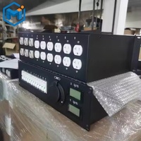 Boîtier d'alimentation Powercon 30A 50amp 3RU à montage en rack 110V 220V Out