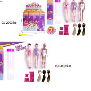 Caja ciega bonita de alta calidad, regalos <span class=keywords><strong>para</strong></span> niñas, juguete de plástico, pequeña muñeca que cambia de Color Diy - Product Image 2