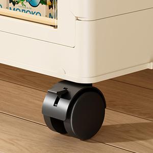 Commode <span class=keywords><strong>de</strong></span> <span class=keywords><strong>rangement</strong></span> pliable en <span class=keywords><strong>plastique</strong></span> transparent à <span class=keywords><strong>6</strong></span> niveaux pour salon avec roulettes, <span class=keywords><strong>tiroirs</strong></span> <span class=keywords><strong>de</strong></span> <span class=keywords><strong>rangement</strong></span> multifonctionnels empilables - Product Image 5