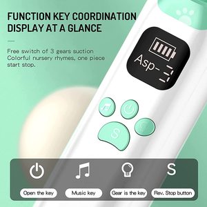 Aspirador nasal eléctrico para bebés Primavera, Otoño e Invierno Snot Multi-Use Limpiador infantil Snot Nasal Thru Aparato nasal - Product Image 5