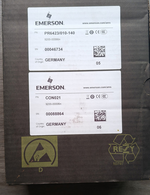 EMERSON PR6423/010-140 CONO21 Probe Sensor Brand NEW and Original
