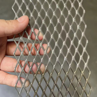 Maille Métallique Déployée en Acier Inoxydable Perforée pour Composants de Filtration d'Air, Décoration de Bâtiments/Clôtures, Soudage et Découpe