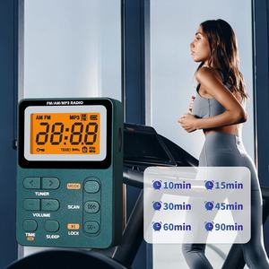Portable FM AM <b>MP3</b> Multi functional Digital Display Radio With Rechargeable Battery And Sleep Timer For Daily Use - Product Image 6