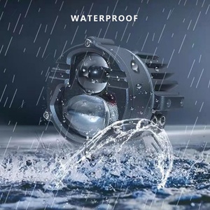 New Arrival Mini U30 Auto <b>LED</b> Fog Light High Beam <b>Projector</b> Lens Headlight Dual Color 40W 6000K 3000K Excellent Yellow Beam Auto - Product Image 4