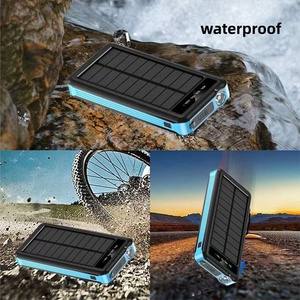 Artículos populares <span class=keywords><strong>ahora</strong></span> Banco de energía de panel solar con soporte de cable incorporado Carga inalámbrica Tipo-C Powerbank para teléfonos móviles - Product Image 6