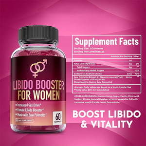 OEM ODM Natural Saw Palmetto <strong>Gummies</strong> Adult Female Support and Hormonal Balance Booster <strong>for</strong> <strong>Women</strong> - Product Image 4