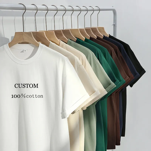เสื้อยืดแขนสั้นคุณภาพสูงแบบเรียบสำหรับสั่งทำพิเศษ เสื้อยืดผู้ชายพิมพ์ลายคุณภาพสูงที่ปรับแต่งได้ - Product Image 2
