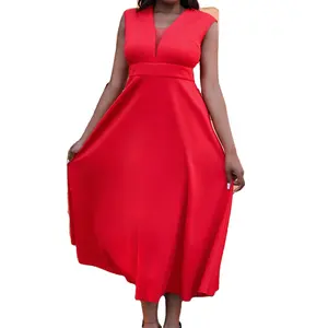 Elegante Manga Curta Vestidos de Festa Para As Mulheres Verão Chic Senhora Do Escritório Cor Sólida Slim Midi Vestido Casual Streetwear Dropshipping