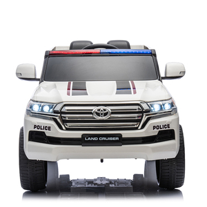 Voiture électrique pour enfants Toyota Land Cruiser sous licence, 24V, télécommande, véhicules électriques, 2 places, voiture de <span class=keywords><strong>police</strong></span> jouet pour enfants - Product Image 4