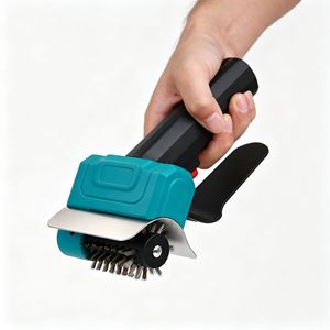 <b>Electric</b> Rechargeable Waterproof <b>Grill</b> Cleaning Brush Handheld Barbecue Cleaner Steel Wire Brush for <b>Outdoor</b> Cooking Grate Care - Product Image 6