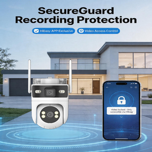 กล้อง WiFi กลางแจ้งแบบเลน<span class=keywords><strong>ส</strong></span>์คู่, กล้องรักษาความปลอดภัยไร้<span class=keywords><strong>ส</strong></span>าย<span class=keywords><strong>ส</strong></span>ำหรับสัตว์เลี้ยง, กล้องดูเด็กพร้อมระบบตรวจจับ AI, มองเห็นในเวลากลางคืน, <span class=keywords><strong>ส</strong></span>นทนาได้ 2 ทาง, แอป HiEasy - Product Image 5