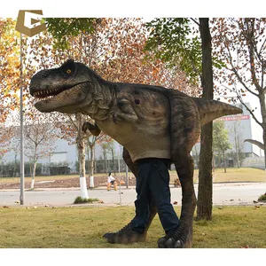 JN-KN-DC03 חיצוני t-rex אמיתי דינוזאור תלבושות למבוגרים
