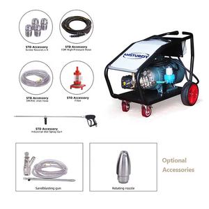 Grande Machine à laver à pression électrique industrielle, grande Machine à laver à pression industrielle amrobuste EP350 350bar 5000psi 21lpm 15kw - Product Image 3