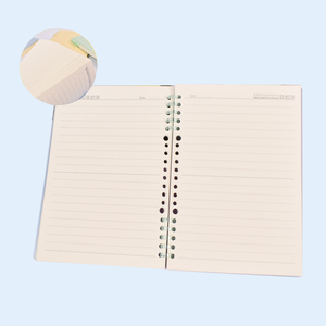A5 Macaron-Farbenes Notizbuch mit Loseblattsystem, Nachfüllbarer Ringbucheinband mit Abnehmbarem Ring für Schüler und Büro - Product Image 6