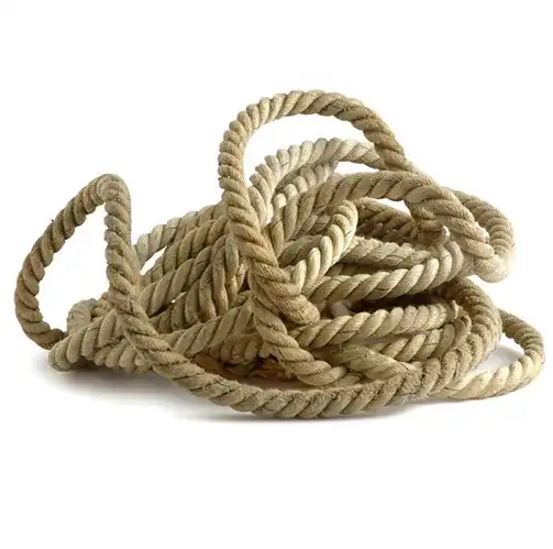 3-strand cuerda de cáñamo trenzado decorar