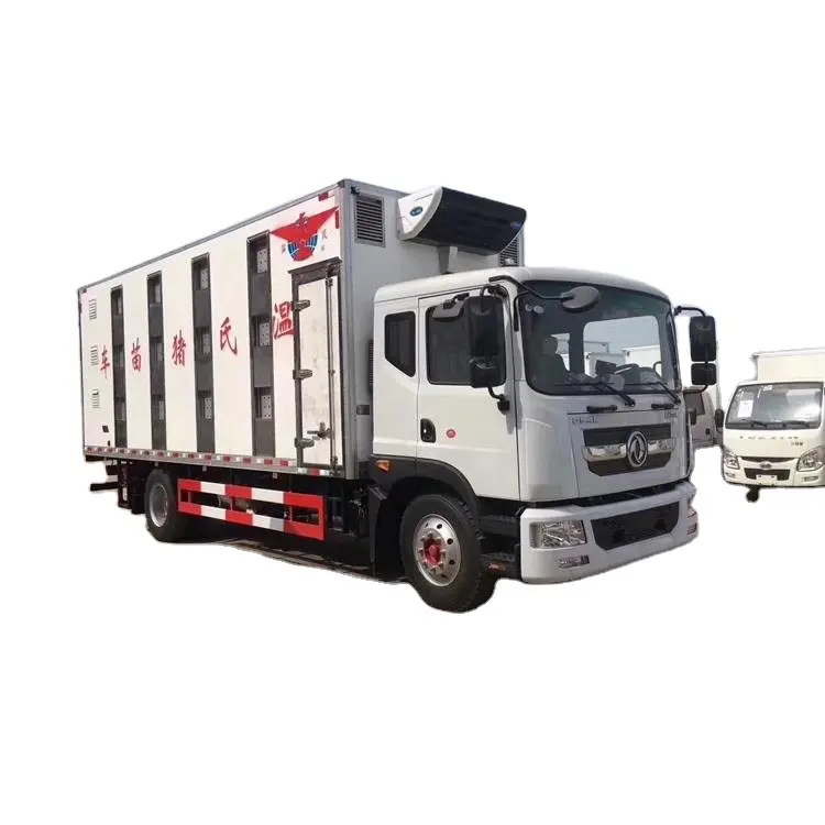 לאומי שישה Dongfeng Duolika 6.8 מטרים אלומיניום חזרזיר חזיר Transporter ואן משאית