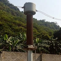 Transformateur de courant isolé au gaz SF6 haute tension LVQB, norme IEC pour centrale électrique EPC