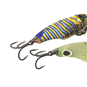 Long Shot Pêche Lente Jigging Vib Appât ABS Viber Métal Vibe Lame Leurre pour Poisson D'eau Douce Saumon Brème dans Les Ruisseaux - Product Image 5