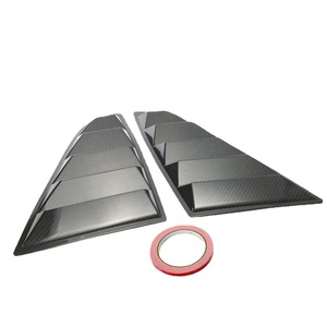 Aérations de capot Ford Mustang en ABS noir, garniture de calandre avant CFK08-BK - Product Image 5