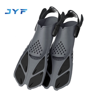 Palmes de plongée JYF de haute qualité en matériau confortable, palmes de plongée professionnelles, palmes courtes pour la plongée