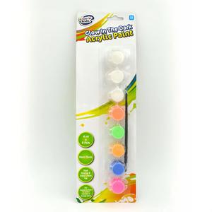 Pigmento Acrílico 4ml 8 Frascos Conjuntos, Kit de Acrílico <span class=keywords><strong>para</strong></span> Pintura a Mano de Niños, Pintura sobre Piedra - Product Image 1