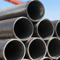 Tube rond en acier noir sans soudure pour équipement d'usine, chaudière, transfert de chaleur, utilisation dans les projets de transport de fluides