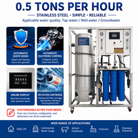 Système de purification d'eau potable pour bébés avec filtration en 7 étapes, usine de filtration par osmose inverse compacte pour usage clinique